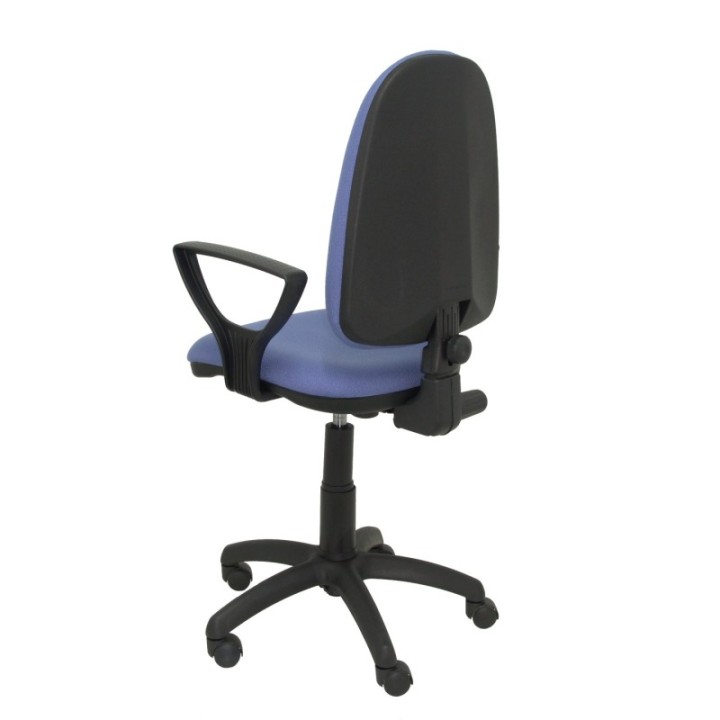 Silla Aýna bali azul claro con brazos