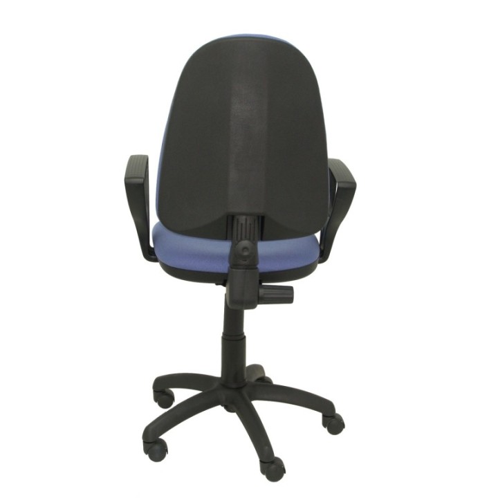 Silla Aýna bali azul claro con brazos