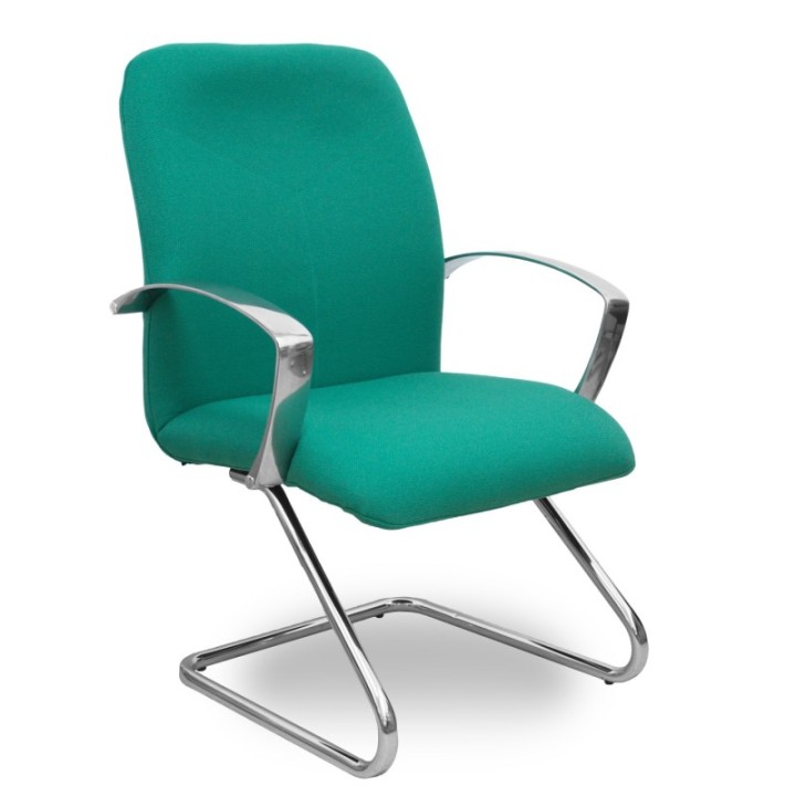 Sillón Caudete confidente patín bali verde esmeralda