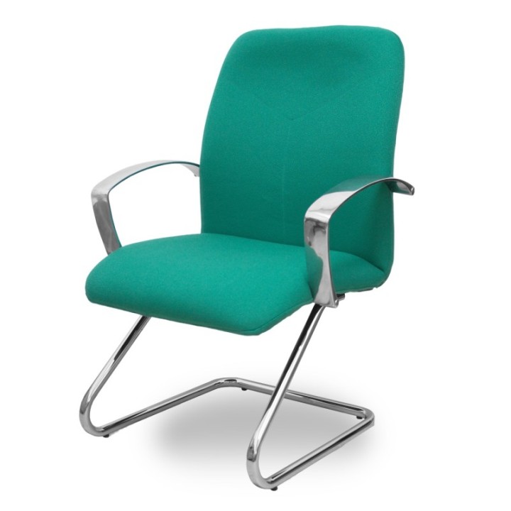 Sillón Caudete confidente patín bali verde esmeralda