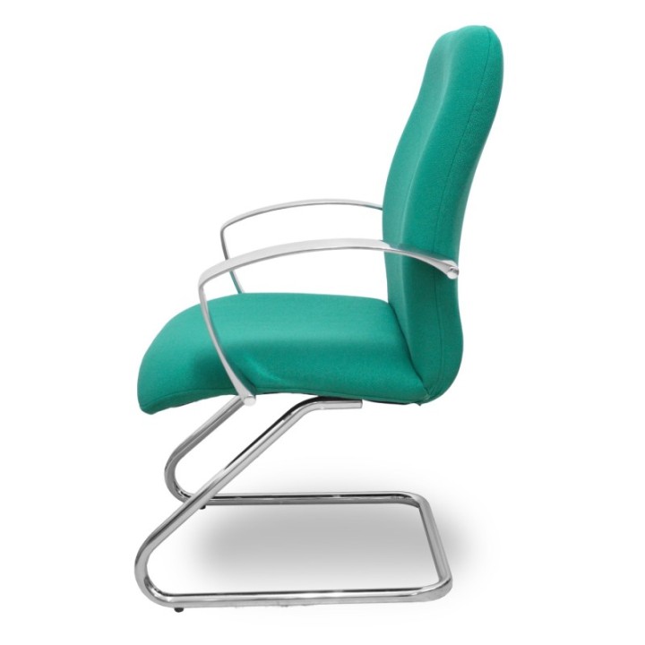 Sillón Caudete confidente patín bali verde esmeralda