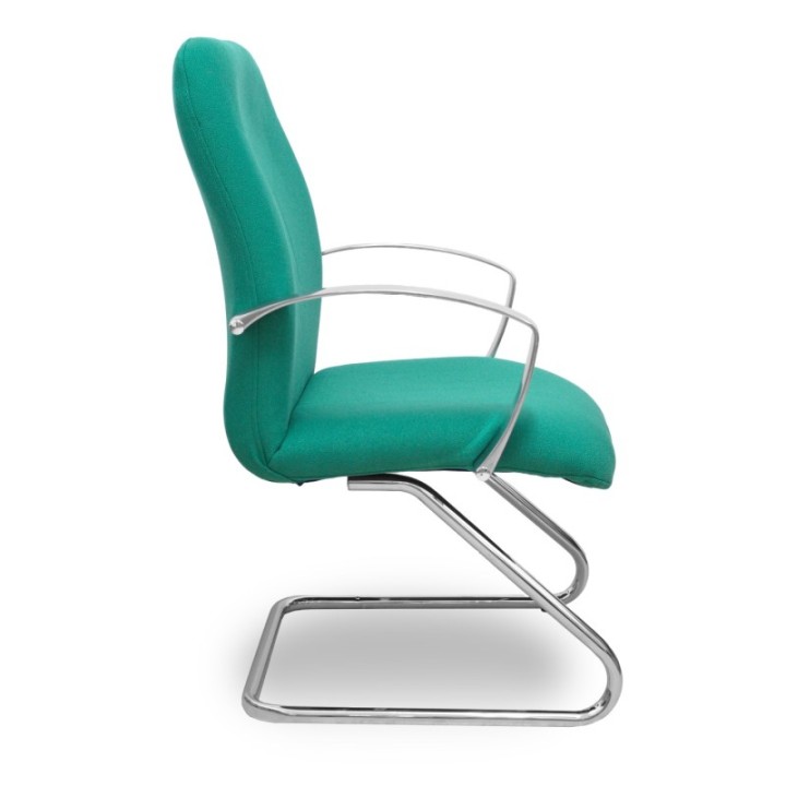 Sillón Caudete confidente patín bali verde esmeralda