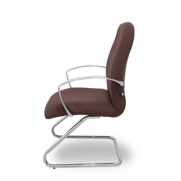 Sillón Caudete confidente patín bali marrón oscuro