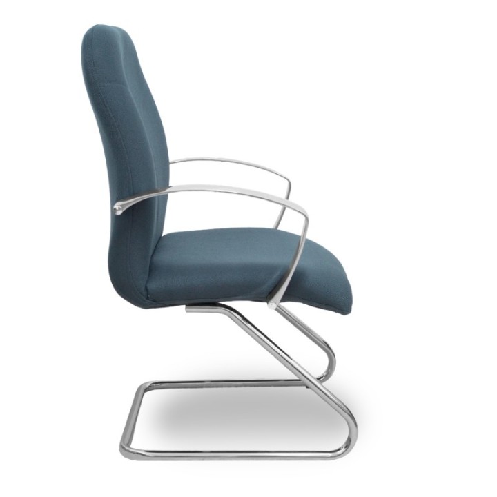 Sillón Caudete confidente patín bali gris oscuro