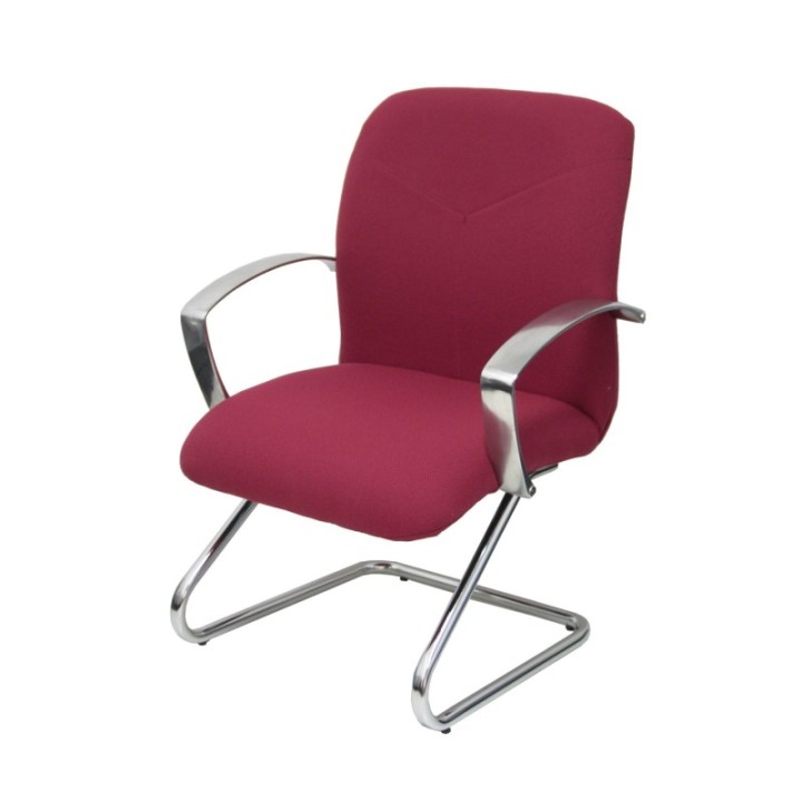 Sillón Caudete confidente patín bali granate