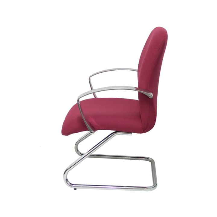 Sillón Caudete confidente patín bali granate