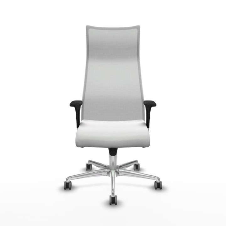 Albacete malla sincro malla blanca bali blanco brazos 1D base aluminio ruedas 65mm engomadas