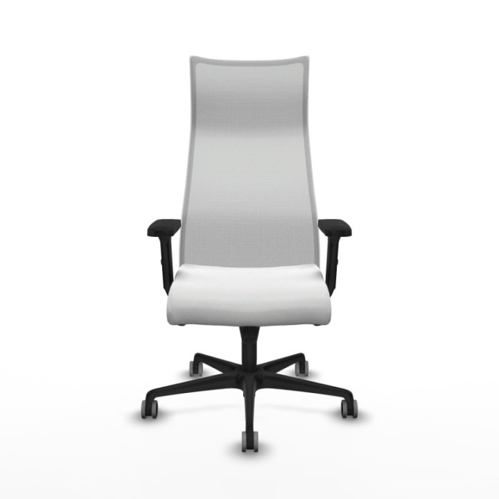 Albacete malla sincro malla blanca bali blanco brazos 2D base nailon ruedas 65mm engomadas