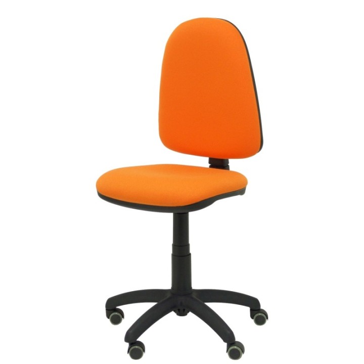 Silla Aýna bali naranja ruedas de parqué