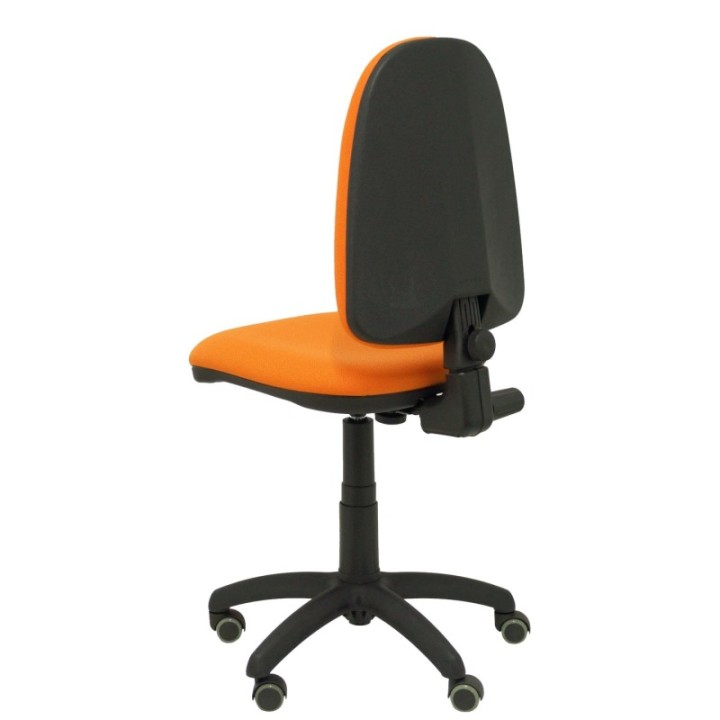 Silla Aýna bali naranja ruedas de parqué