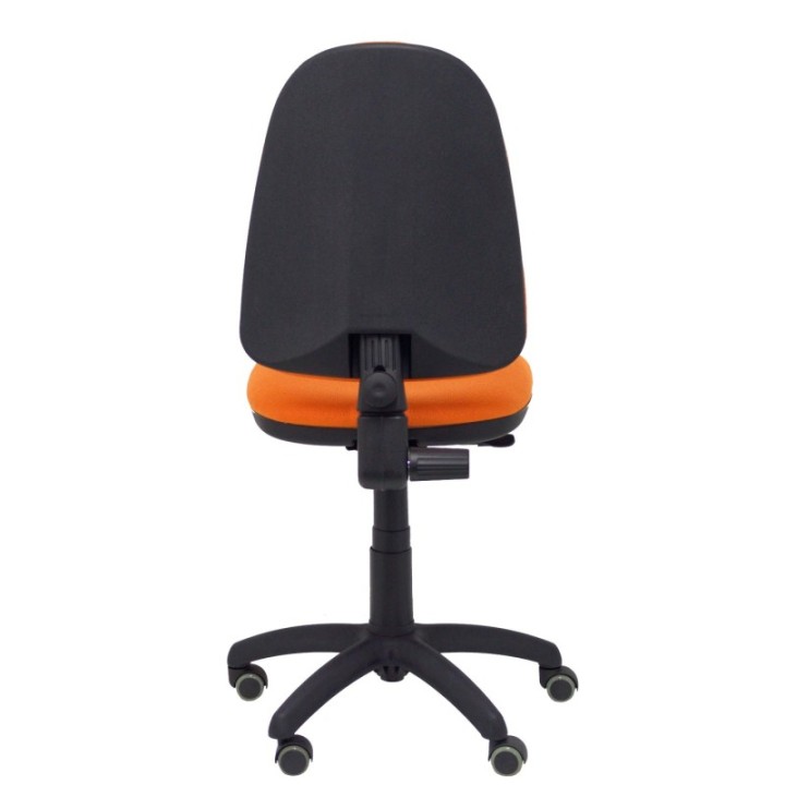 Silla Aýna bali naranja ruedas de parqué