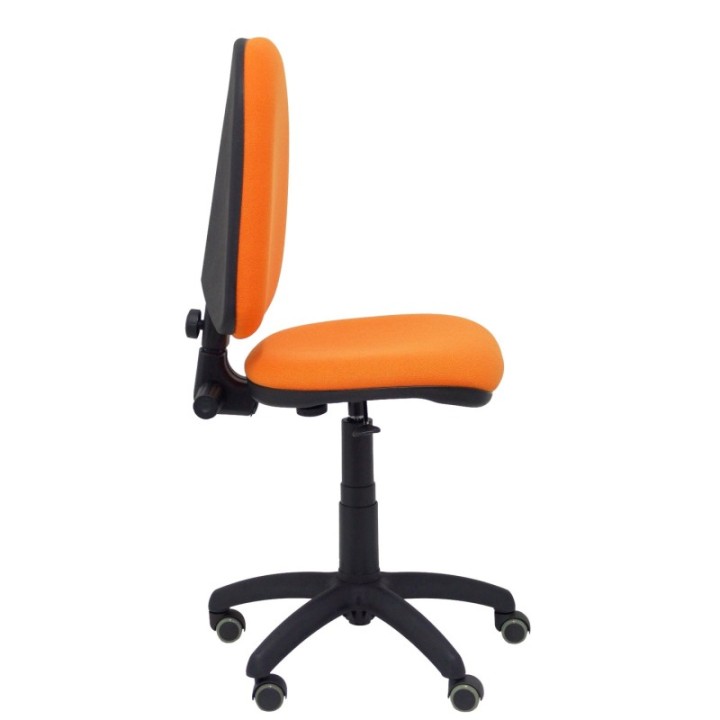 Silla Aýna bali naranja ruedas de parqué