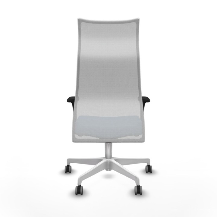 Albacete malla sincro malla blanca bali azul cielo brazos 1D base blanca ruedas 65mm engomadas