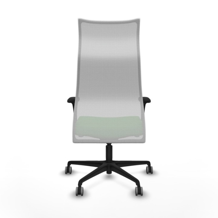 Albacete malla sincro malla blanca bali verde brazos 1D base nailon ruedas 65mm engomadas