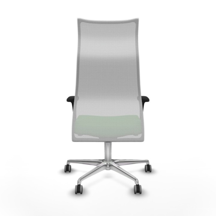 Albacete malla sincro malla blanca bali verde brazos 1D base aluminio ruedas 65mm engomadas