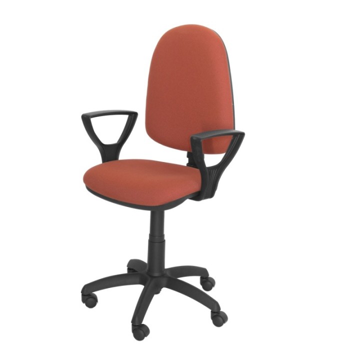 Silla Aýna bali marrón claro con brazos