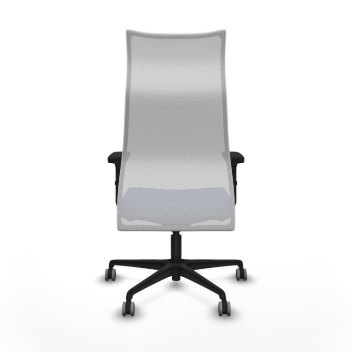 Albacete malla sincro malla blanca bali azul marino brazos 2D base nailon ruedas 65mm engomadas