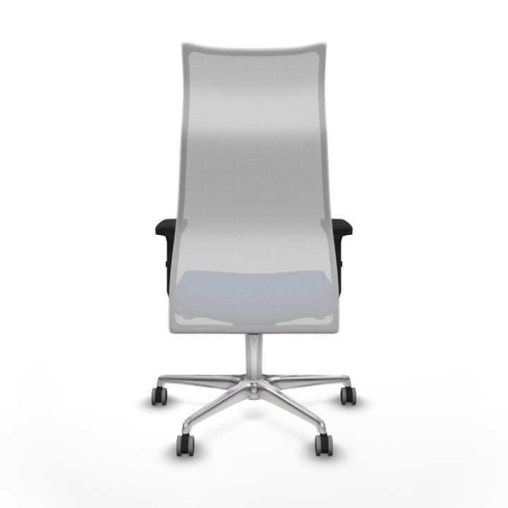 Albacete malla sincro malla blanca bali azul marino brazos 2D base aluminio ruedas 65mm engomadas