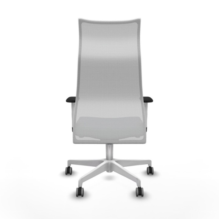 Albacete malla sincro malla blanca bali gris brazos blancos base blanca ruedas 65mm engomadas