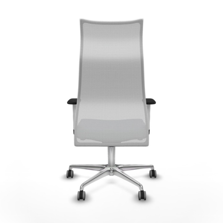 Albacete malla sincro malla blanca bali gris brazos blancos base aluminio ruedas 65mm engomadas