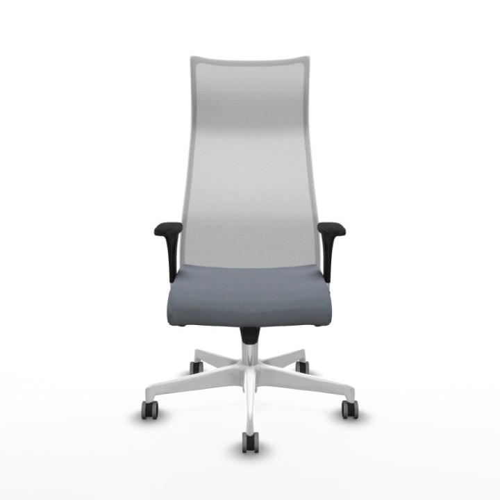 Albacete malla sincro malla blanca bali gris brazos 1D base blanca ruedas 65mm engomadas