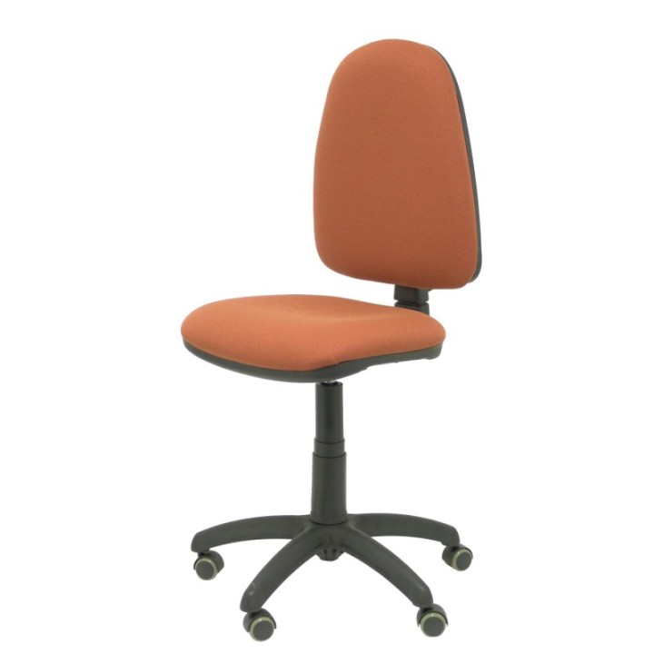 Silla Aýna bali marrón ruedas de parqué