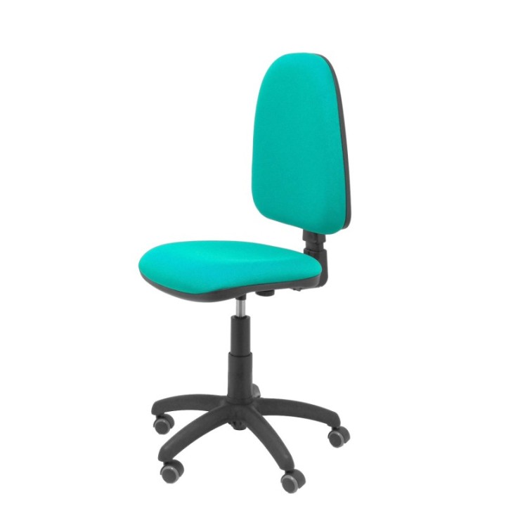 Silla Aýna bali turquesa ruedas de parqué