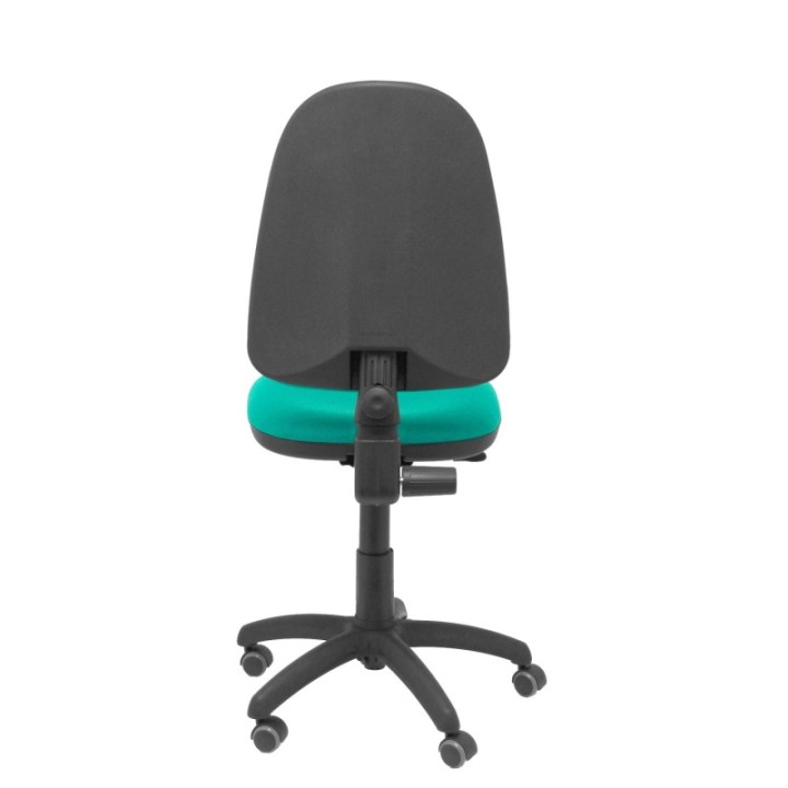 Silla Aýna bali turquesa ruedas de parqué