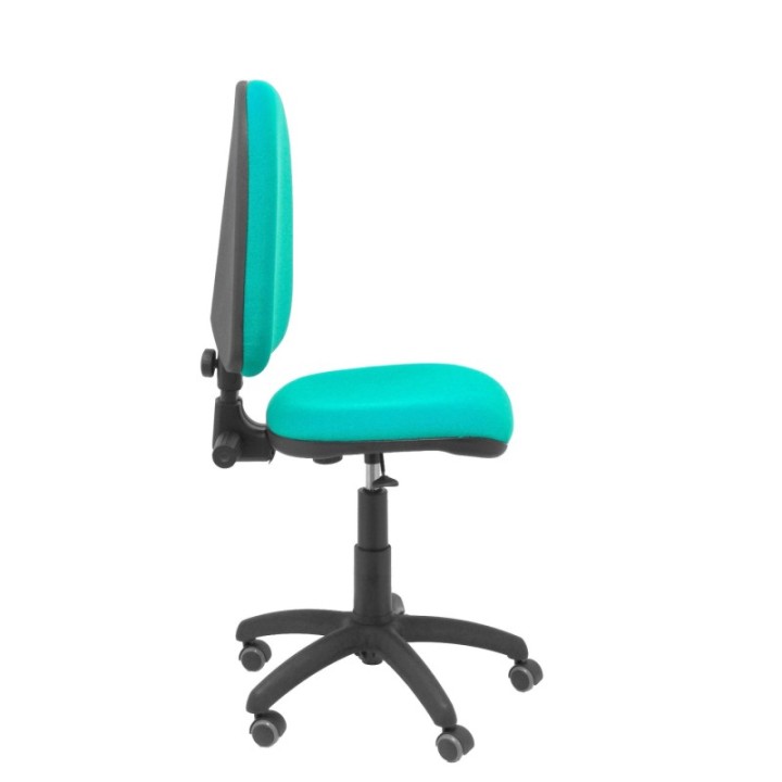 Silla Aýna bali turquesa ruedas de parqué