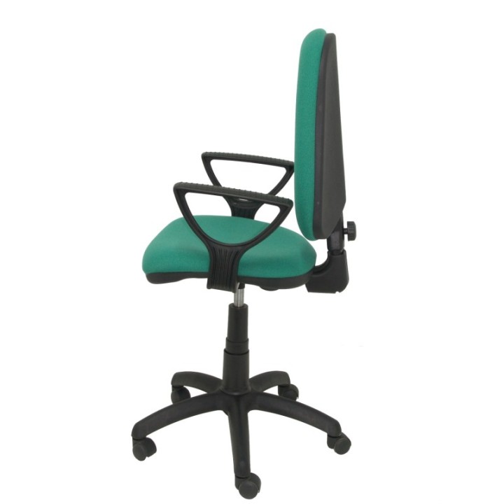 Silla Aýna bali verde esmeralda con brazos