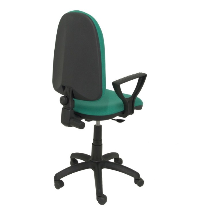 Silla Aýna bali verde esmeralda con brazos