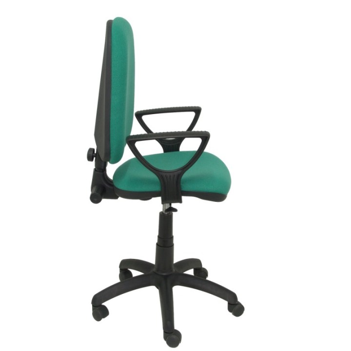 Silla Aýna bali verde esmeralda con brazos