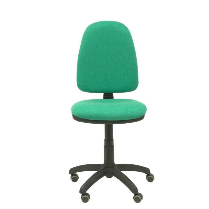 Silla Aýna bali verde esmeralda ruedas de parqué