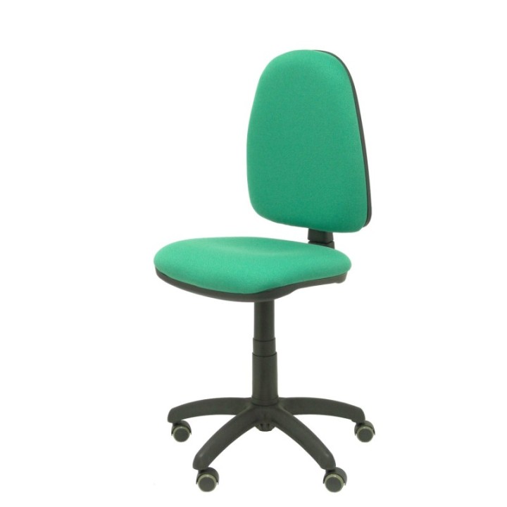 Silla Aýna bali verde esmeralda ruedas de parqué