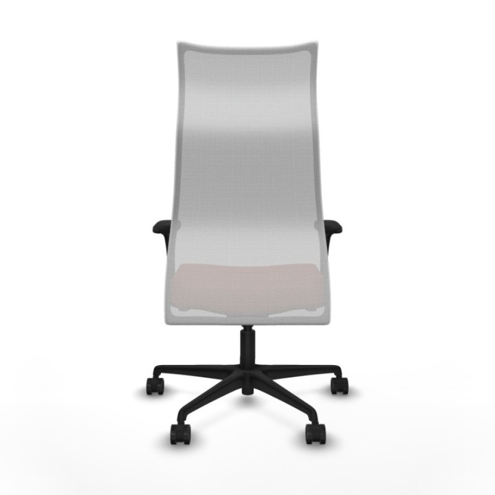 Albacete malla sincro malla blanca bali marrón brazos 1D base nailon ruedas 65 mm nailon