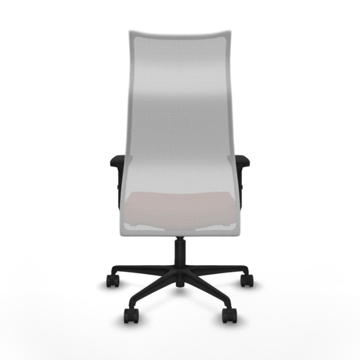 Albacete malla sincro malla blanca bali marrón brazos 2D base nailon ruedas 65 mm nailon