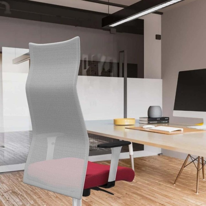 Albacete malla sincro malla blanca bali turquesa brazos blancos base aluminio ruedas 65mm engomadas