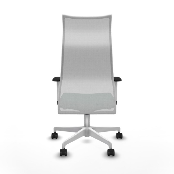 Albacete malla sincro malla blanca bali verde botella brazos blancos base blanca ruedas 65 mm nailon