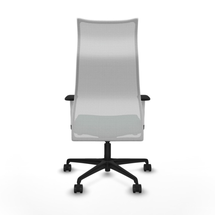 Albacete malla sincro malla blanca bali verde botella brazos blancos base nailon ruedas 65 mm nailon