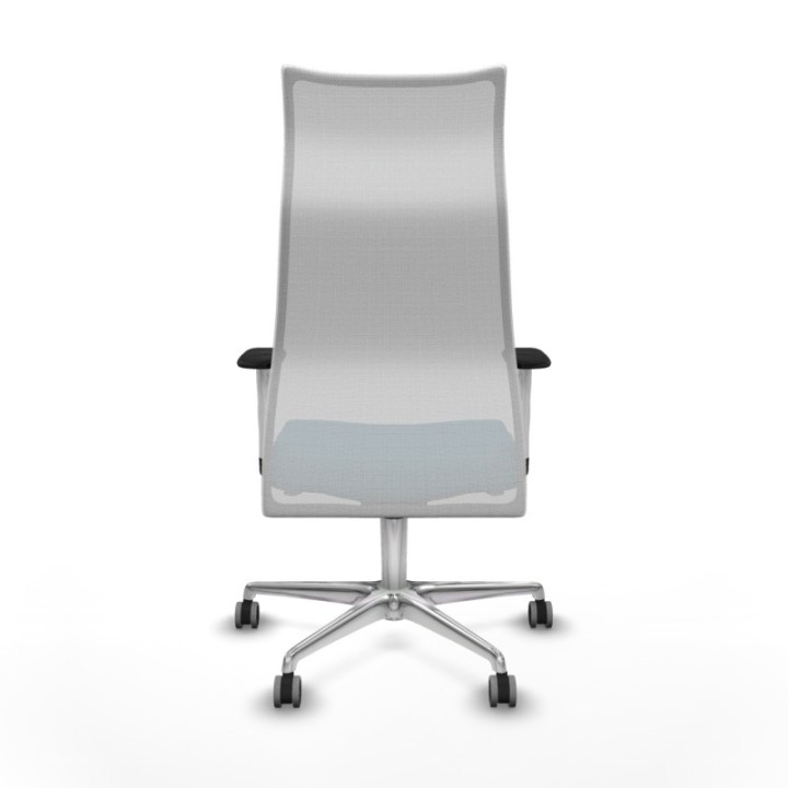 Albacete malla sincro malla blanca bali verde petroleo brazos blancos base aluminio ruedas 65mm engomadas