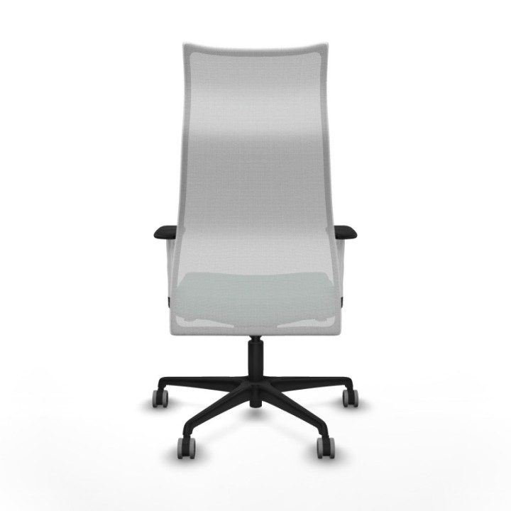 Albacete malla sincro malla blanca bali verde esmeralda brazos blancos base nailon ruedas 65mm engomadas