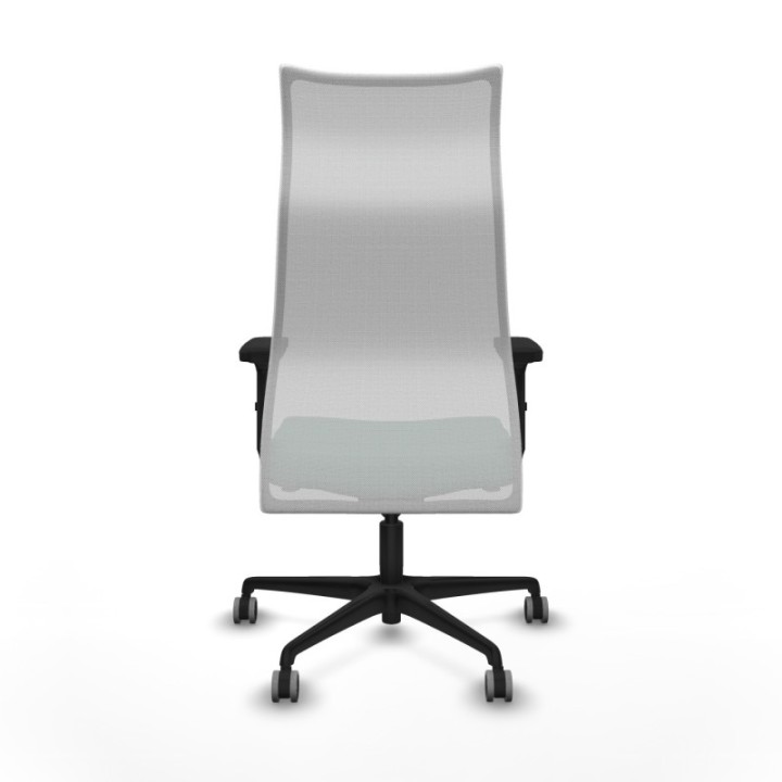 Albacete malla sincro malla blanca bali verde esmeralda brazos 2D base nailon ruedas 65mm engomadas