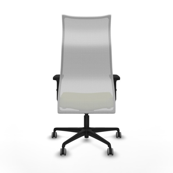 Albacete malla sincro malla blanca bali verde oliva brazos 2D base nailon ruedas 65mm engomadas