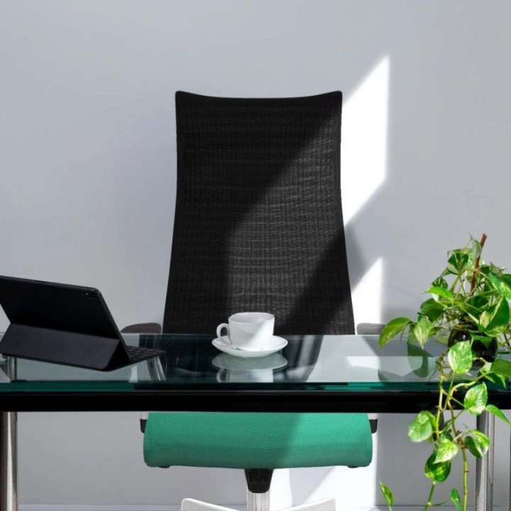 Albacete malla sincro malla blanca bali gris oscuro brazos blancos base blanca ruedas 65 mm nailon