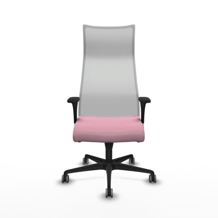 Albacete malla sincro malla blanca bali rosa brazos 1D base nailon ruedas 65mm engomadas