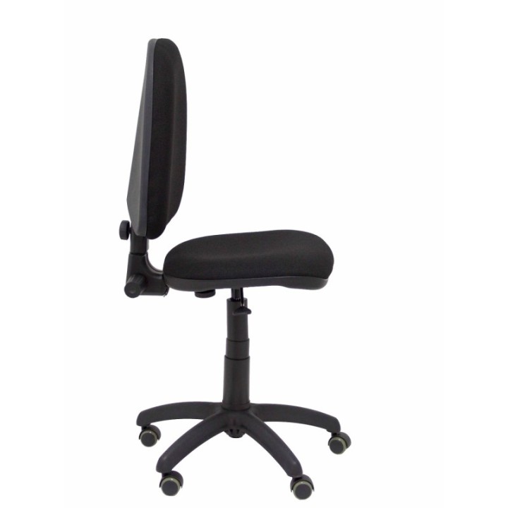 Silla Aýna bali negro ruedas de parqué