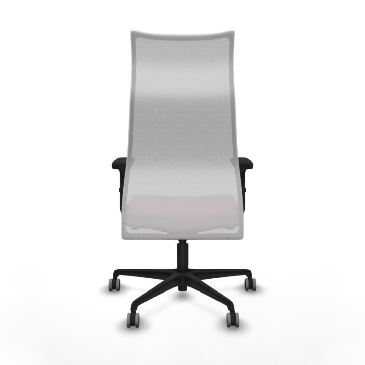 Albacete malla sincro malla blanca bali rosa brazos 2D base nailon ruedas 65mm engomadas