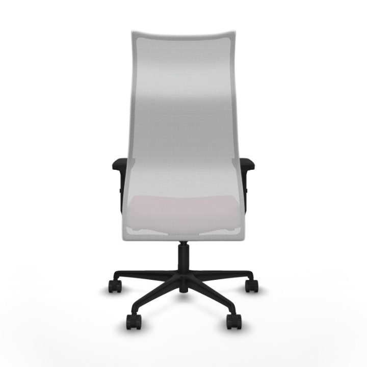 Albacete malla sincro malla blanca bali rosa brazos 2D base nailon ruedas 65 mm nailon