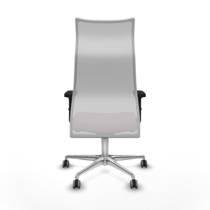 Albacete malla sincro malla blanca bali rosa brazos 2D base aluminio ruedas 65mm engomadas