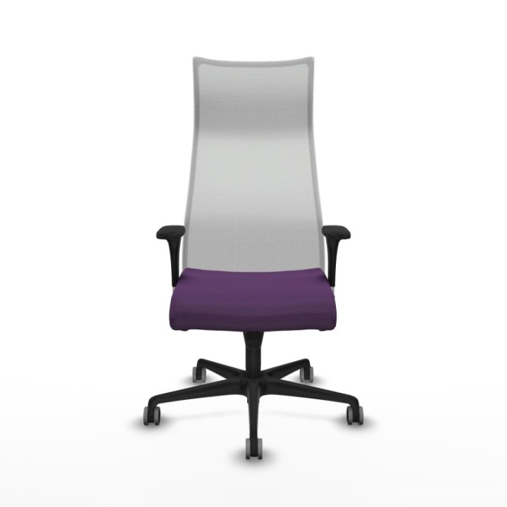 Albacete malla sincro malla blanca bali morado brazos 1D base nailon ruedas 65mm engomadas